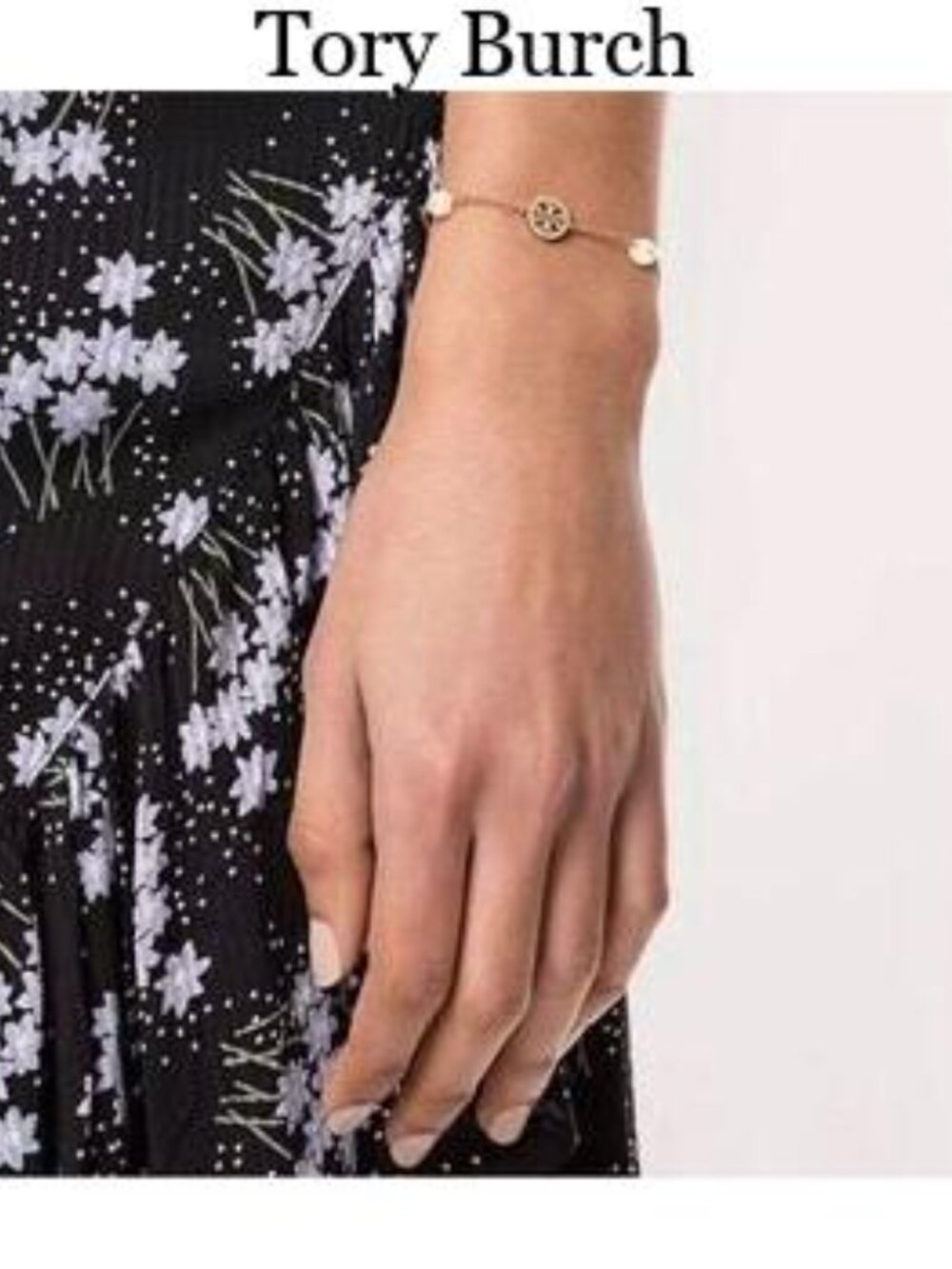 Tory Burch Miller Pearl Logo Bracelet - Picture 3 of 4
